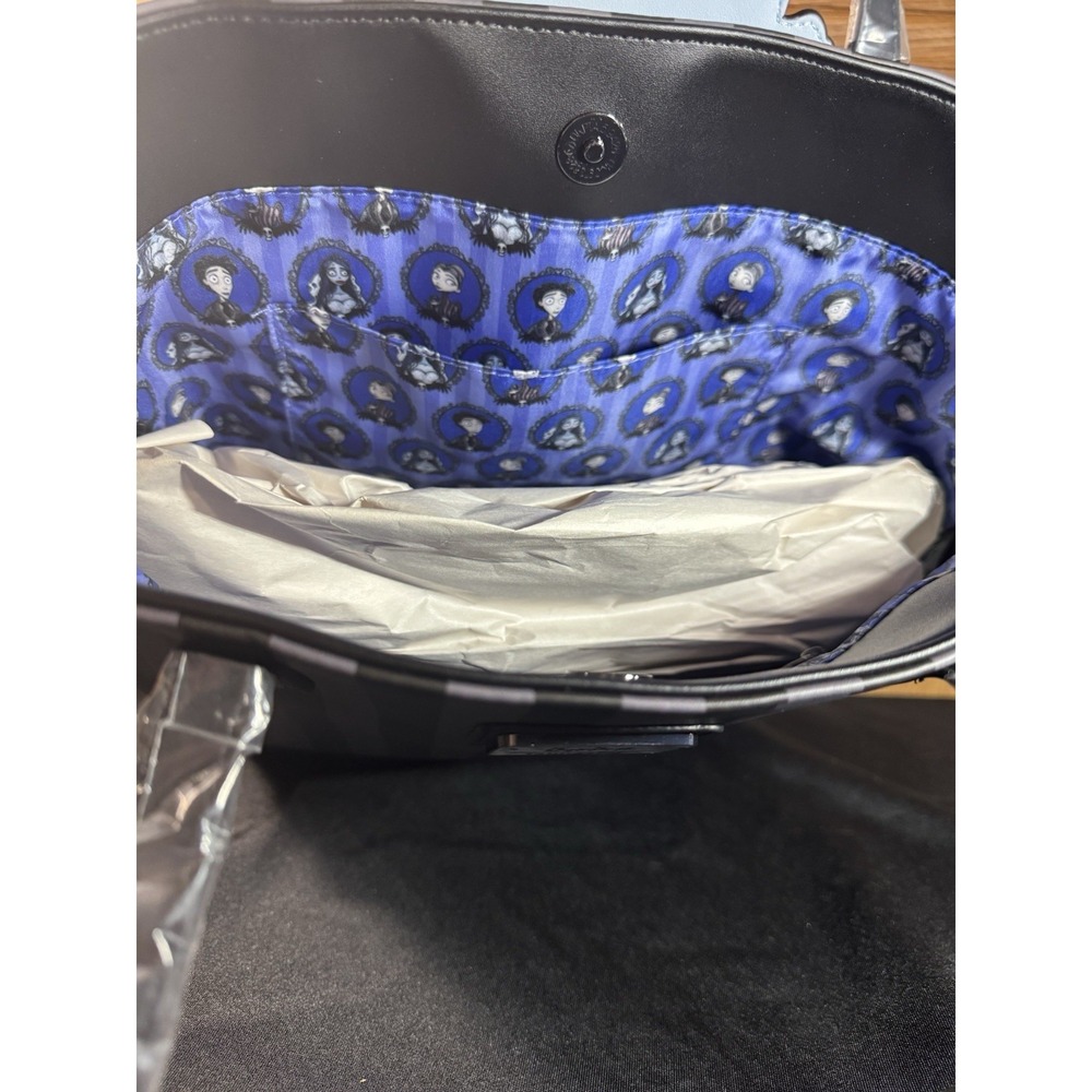 Loungefly Corpse Bride Victor & Emily Tote Bag Large NWT - Picture 5 of 7